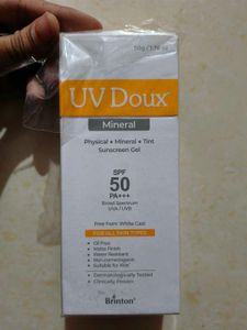 UV Doux Mineral Sunscreen Gel SPF 50
