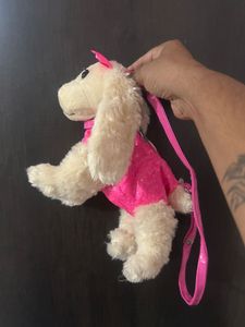 Poochie & Co Girl Plush Bag - Lizzy the Beagle