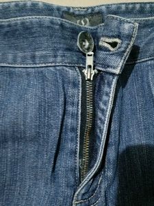 Denim Roll-Up Shorts