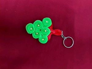 Cute Flower Keychain