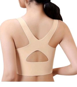 Hook Push Up Bra, Lace Seamless Longline Bra