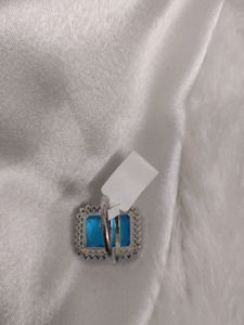 American Diamond Silver Ring
