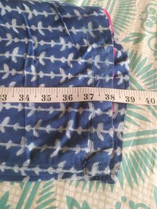 Double Layered Stylish Indigo Palazzo