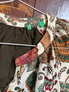 Bohemian Paisley Print Dress