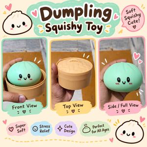 Cute Dumpling Squishy Toy