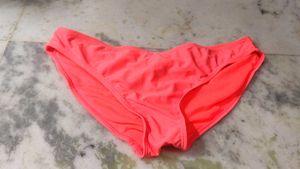 Bright Neon Pink Bikini Bottoms