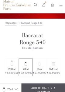 💥 Clearance! ❤️‍🔥 Baccarat Rouge 540 EDP