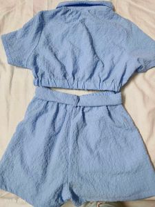 Cute Blue Co-ord Set