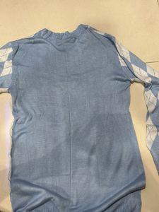 Light Blue Argyle Sweater