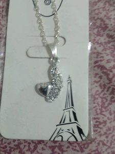 Elegant Stainless Steel Heart Necklace