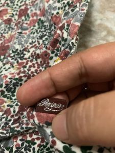 Floral Print Long Sleeve Top