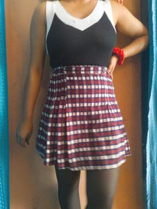 🌸Red Plaid Mini Skirt🌸