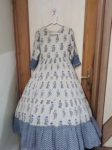 Beautiful Tiered Print Maxi Dress