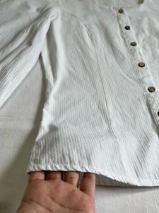 Myntra white top