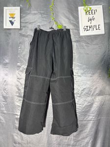 SHEIN Stylish Black Cargo Pants