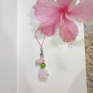 Flower Pink Phone Charm🌸🌺🌷