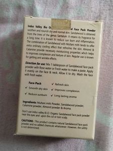 SANDAL WOOD FACE MASK