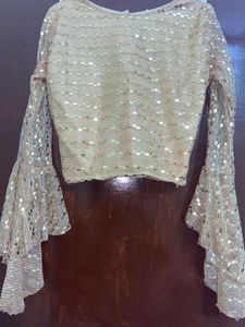 Sparkling Sequin Blouse