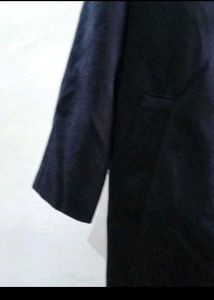 Chic Black Long Coat