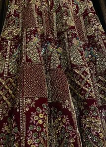 Dabka 3 piece Pakistani gown