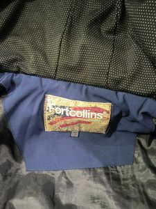Blue Hooded Jacket