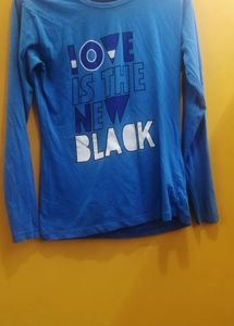 Full Sleeve Regular Girls T Shirt