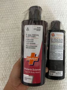 Savlon Melanin &amp; Acne Science Face &amp; Body Wash