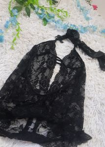 Black Lace Bodysuit
