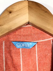 Coral Strips Crop Top(Women’s)
