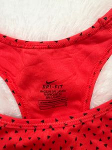 Nike Red Sports Bra