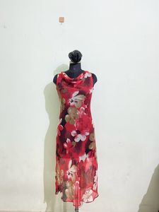 Trendy Cowl Neck Dress