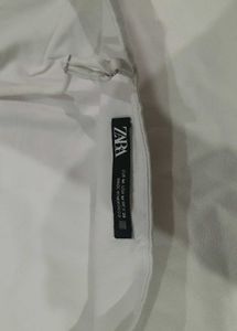 ZARA one shoulder crop top