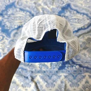 Blue Nike Trucker Hat