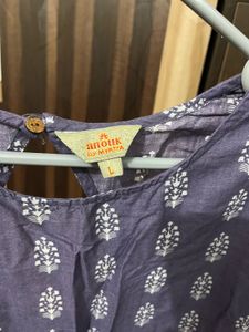 Stylish Purple Kurta with White Dhoti Pants