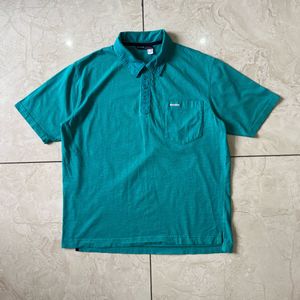 Patagonia Teal Polo Shirt