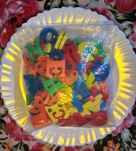 Magnetic Alphabets Set Of 100 Pieces 🐳🪼