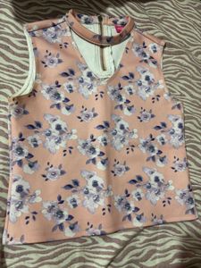 Floral Sleeveless Top