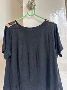 Unique Graphic Print Top