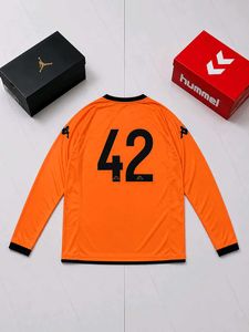 Kappa Long Sleeve Soccer Jersey Orange