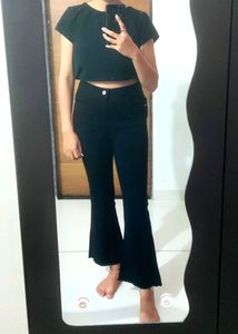 Ellis New With Tag Black Flared Jeans