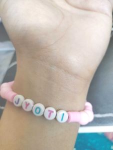Personalized Name Beaded Bracelet