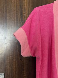 Pink Terry Cloth Bathrobe