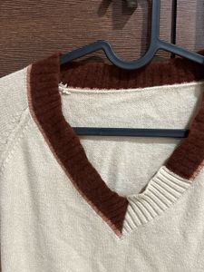 Cozy V-Neck Knit Sweater