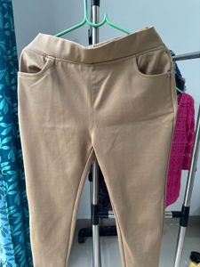Comfortable Tan Casual Pants