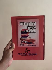 Philosophical Bases of Education Book