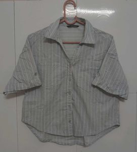 Striped Collared Shirt