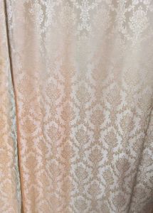 Cream Curtains. Set Of 2