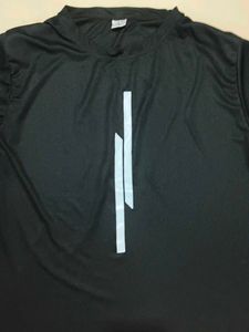 Men's Black Graphic T-Shirt