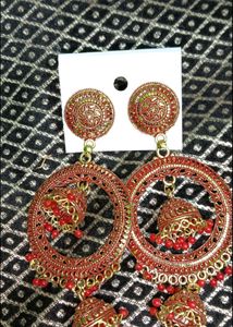🔥long party wear Jhumka earring