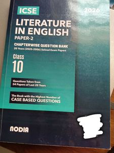 ICSE Class 10 Literature in English Paper 2